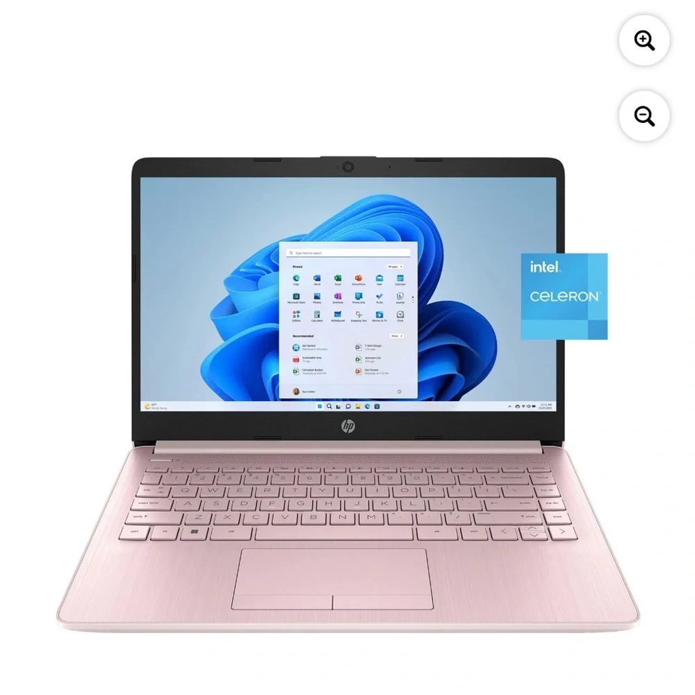 HP Rose Gold Laptop